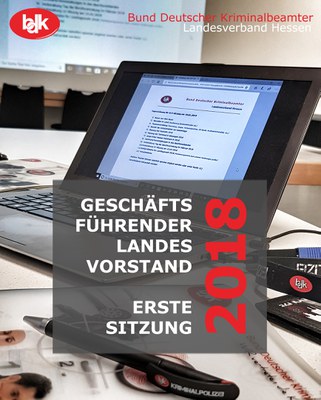 Geschäftsführender Landesvorstand Hessen: 1. Sitzung 2018 