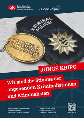 Ab zur Kripo – was Sinnvolles machen!