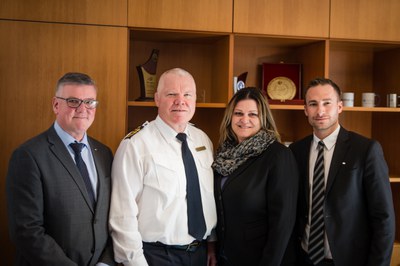 Antrittsbesuch des BDK Sachsen beim Landespolizeipräsidenten Horst Kretzschmar