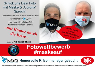 Aufruf zum Fotowettbewerb - Mit Humor durch die Coronakriste