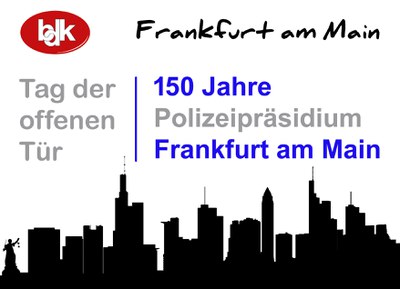 BDK beim Tag der offenen Tür des Polizeipräsidium Frankfurt am Main vertreten