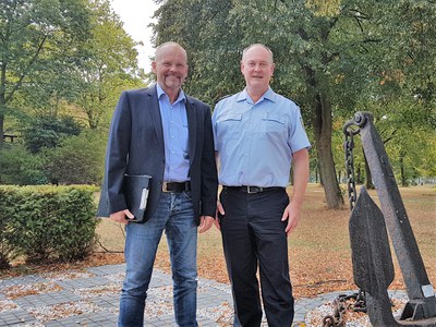 Besuch der Bundesbereitschaftspolizei in der BPOLD Sankt Augustin