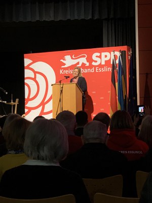 Bundesinnenministerin Nancy Faeser zu Gast in der schwäbischen Provinz