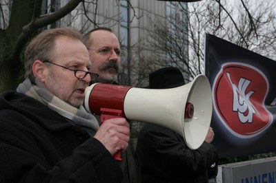 Weitere Mahnwache gegen FZO A12/A13 in Hamm -Überarbeiteter Erlass - Weitere Benachteiligung der Kripo