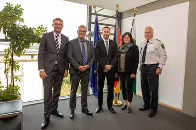 Der BDK Sachsen im Gespräch im Sächsischen Staatsministerium des Innern