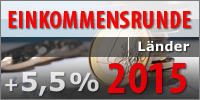 Einkommensrunde 2015  -  BDK legt bundesweite Forderung auf den Tisch - Niedersachsen ist jedoch raus 