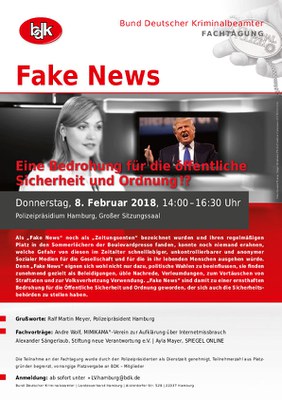 Fachtagung: „Fake News - eine Bedrohung für die öffentliche Sicherheit und Ordnung!?“