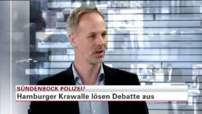 G20-Krawalle: Sebastian Fiedler zu Gast bei n-tv