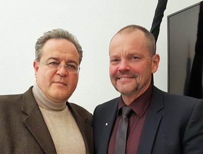 Gespräch mit Präsident Dr. Romann