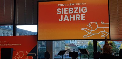 Glückwunsch zum 70. Jubiläum der CDU Fraktion