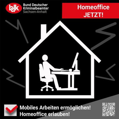 BDK fordert Ausbau der Homeoffice- Möglichkeiten bei der Kripo