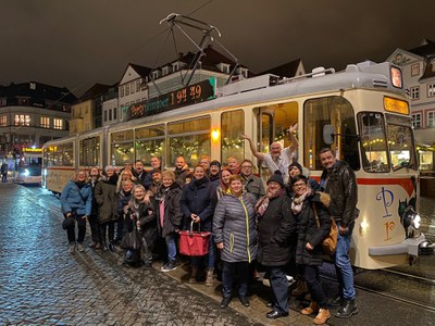 Im Katerexpress durch Erfurt