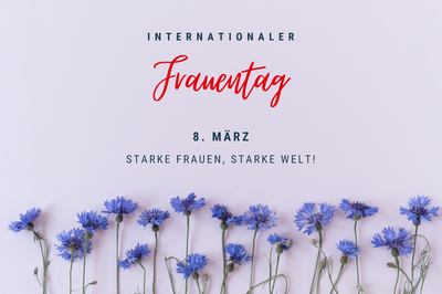 Internationaler Frauentag - Lasst uns unser Handeln beschleunigen!