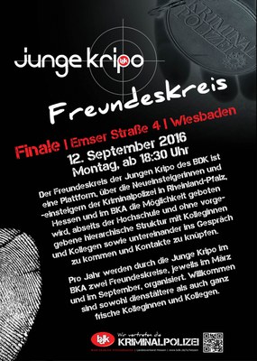 Junge Kripo Freundeskreis Treffen am 12.09.16