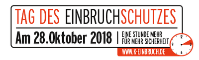 K-Einbruch - Tag des Einbruchschutzes am 28.10.2018