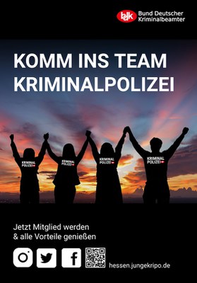 KOMM INS TEAM KRIMINALPOLIZEI - Jetzt Mitglied im BDK werden!