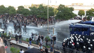 Linke Gewaltorgie zum G 20 in Hamburg