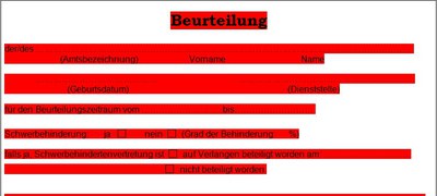 Neuer Beurteilungserlass in Vorbereitung