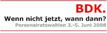 Personalratswahlen 2008 - Auszählungen und Ergebnisse