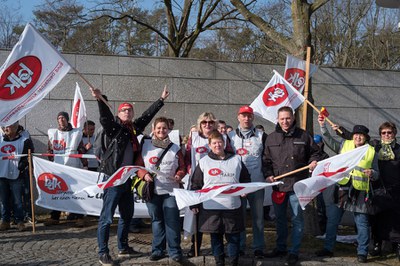 Tarifrunde 2019 – BDK zeigt Flagge!