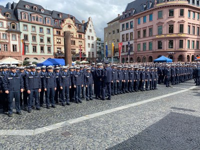 Vereidigung des 26. und 27. BA