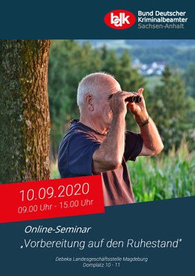 Seminar "Vorbereitung auf den Ruhestand"