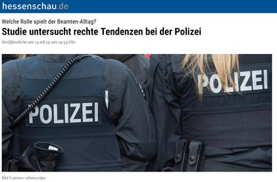 Welche Rolle spielt der Beamten-Alltag? Studie untersucht rechte Tendenzen bei der Polizei