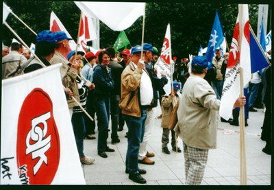 Wir kämpfen zusammen mit DBB und DGB - Demonstration am 27.02.2009 in Düsseldorf