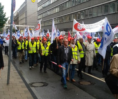 Wir waren dabei - Großdemonstration von DBB und DGB in Düsseldorf