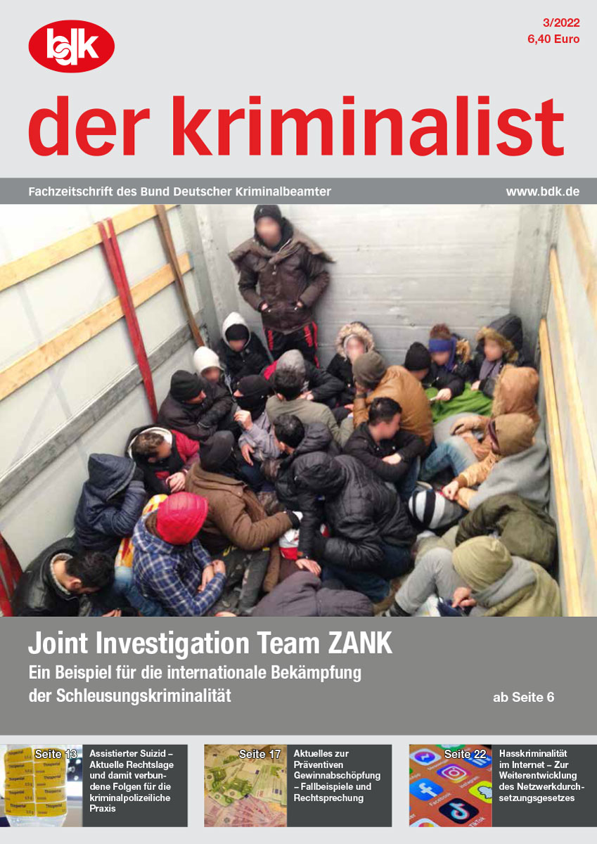 Der Kriminalist 03-2022 — Bund Deutscher Kriminalbeamter E.V.