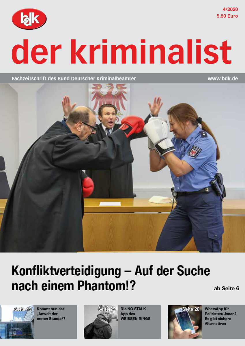 Der Kriminalist 04-2020 — Bund Deutscher Kriminalbeamter E.V.