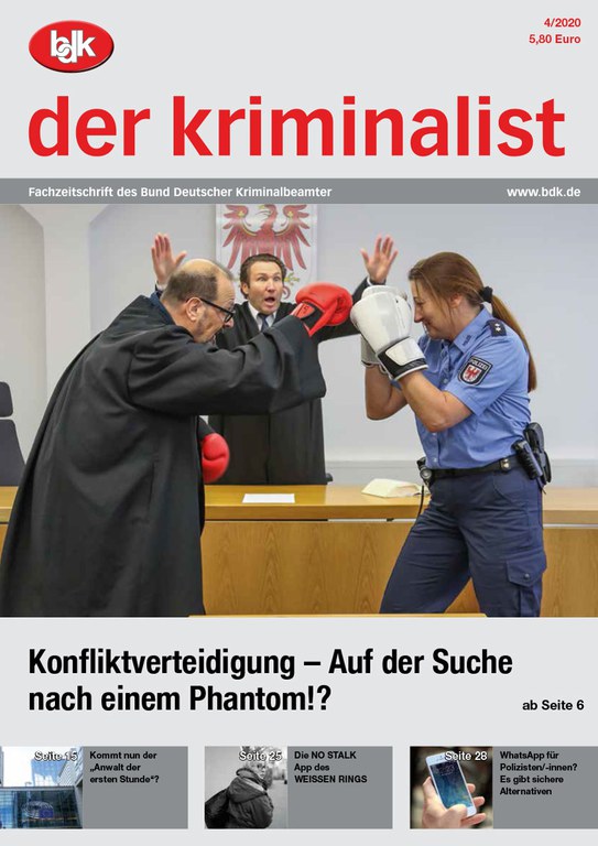 Der Kriminalist 04-2020 — Bund Deutscher Kriminalbeamter E.V.