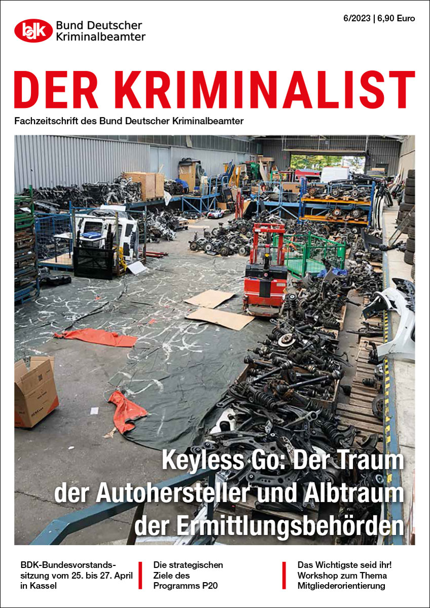 DER KRIMINALIST 06-2023 — Bund Deutscher Kriminalbeamter E.V.