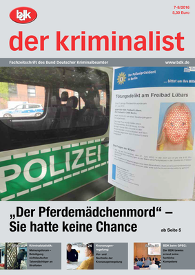 "der kriminalist" 07-08/2016