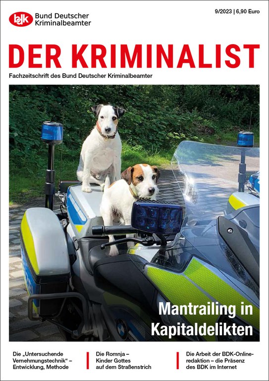 DER KRIMINALIST 09-2023 — Bund Deutscher Kriminalbeamter E.V.