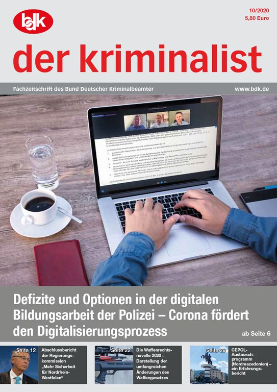 Der Kriminalist 10-2020 — Bund Deutscher Kriminalbeamter E.V.