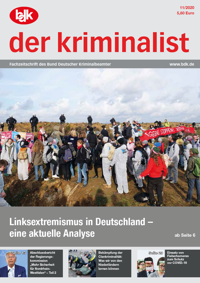 Der Kriminalist 11-2020 — Bund Deutscher Kriminalbeamter E.V.