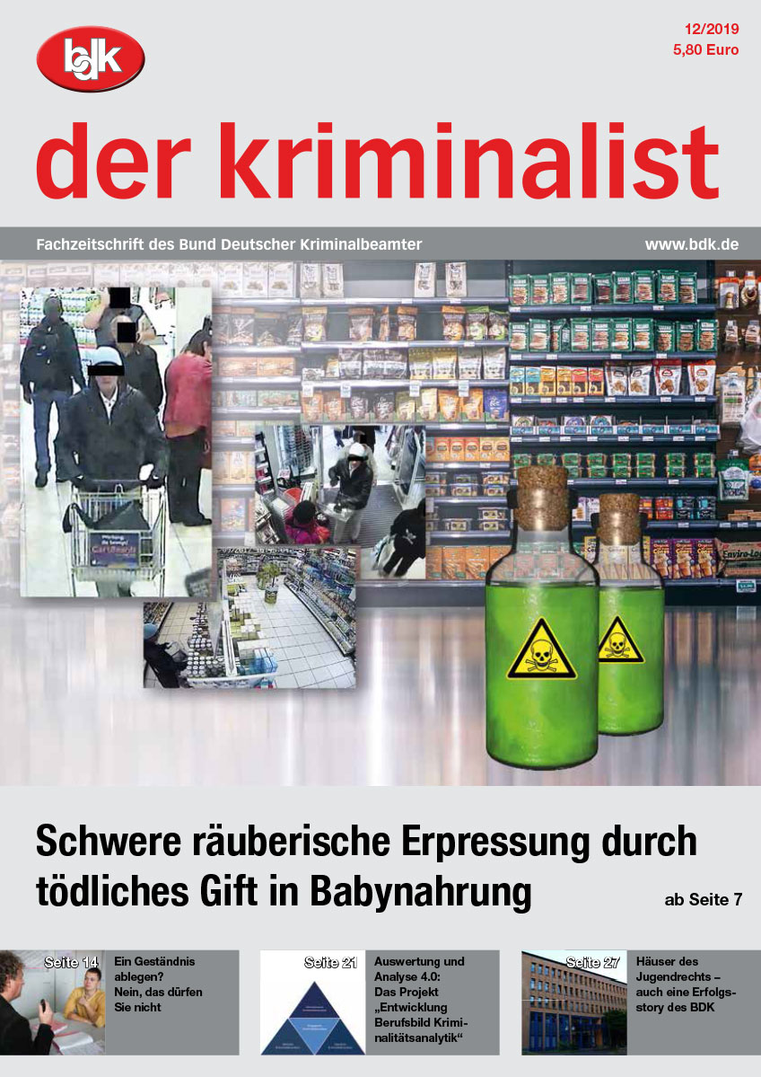 Der Kriminalist 12-2019 — Bund Deutscher Kriminalbeamter E.V.